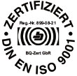 Certificat pour ISO 9001